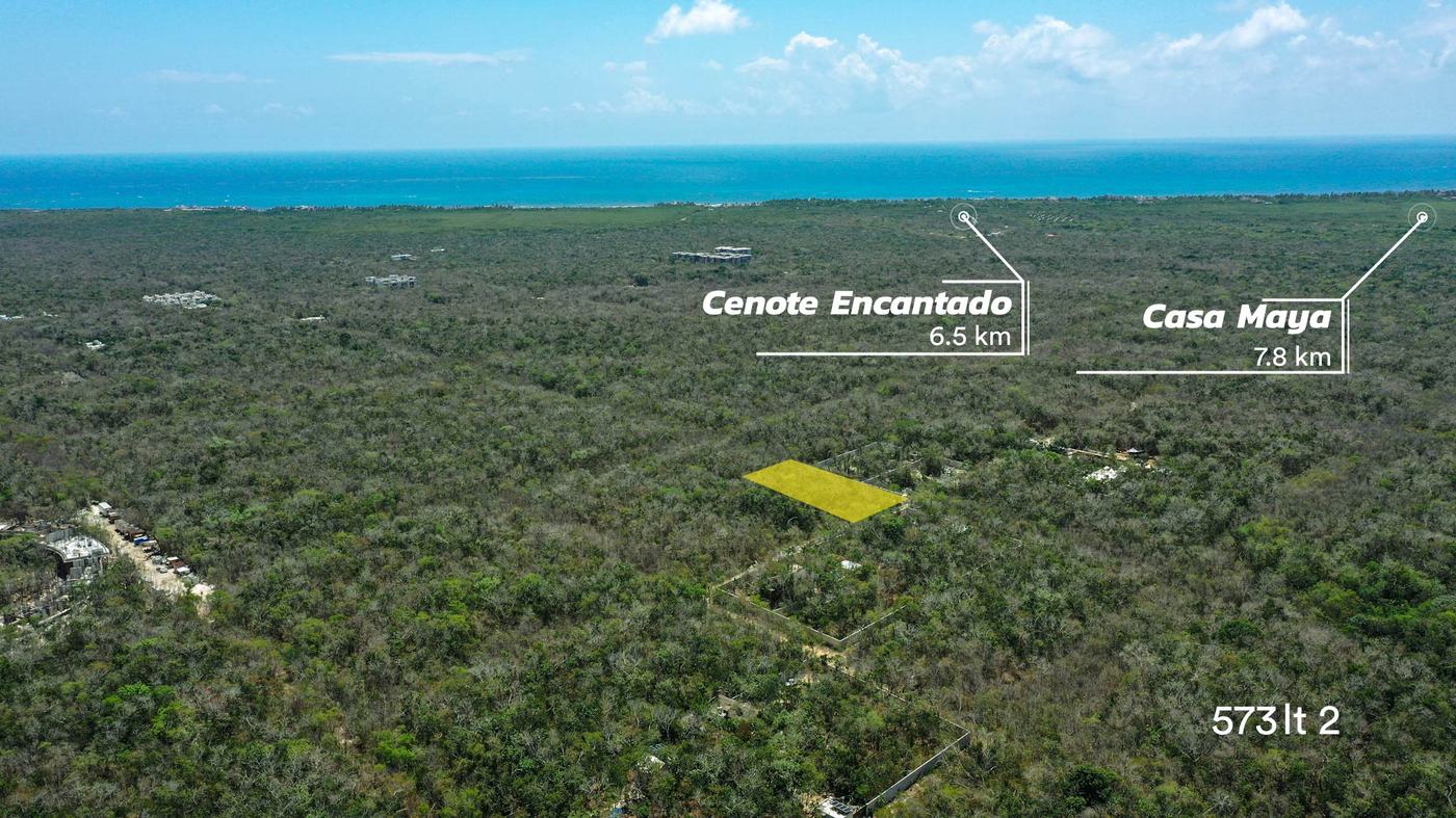 Terreno en Tulum · Región 15, Lote 573-2, Terreno